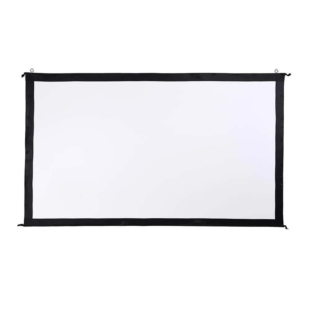 InstaHibit Outdoor Portable Projection Screen w/ Stand 16:9 100"